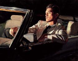 Late Drive II by Fabian Perez - Hand Finished Limited Edition on Canvas sized 18x14 inches. Available from Whitewall Galleries